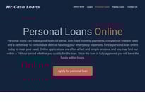 Mr Cash Loans Personal loan