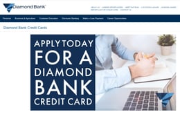 Diamond Bank Credit card