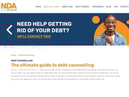 National Debt Advisors Debt counsellor