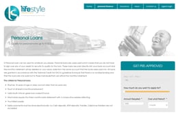 Lifestyle Financial Services Short-term loan