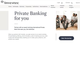 Investec Banking product