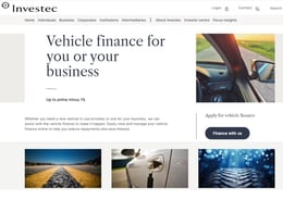 Investec Vehicle finance