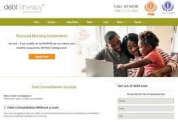 Debt Therapy Consolidation loan